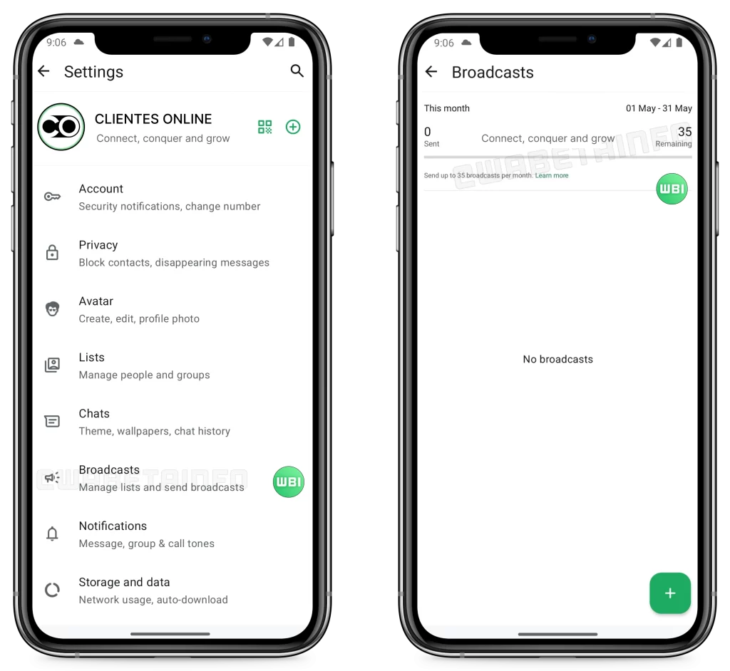 Whatsapp Atualiza regras para uso das listas de transmissão.
